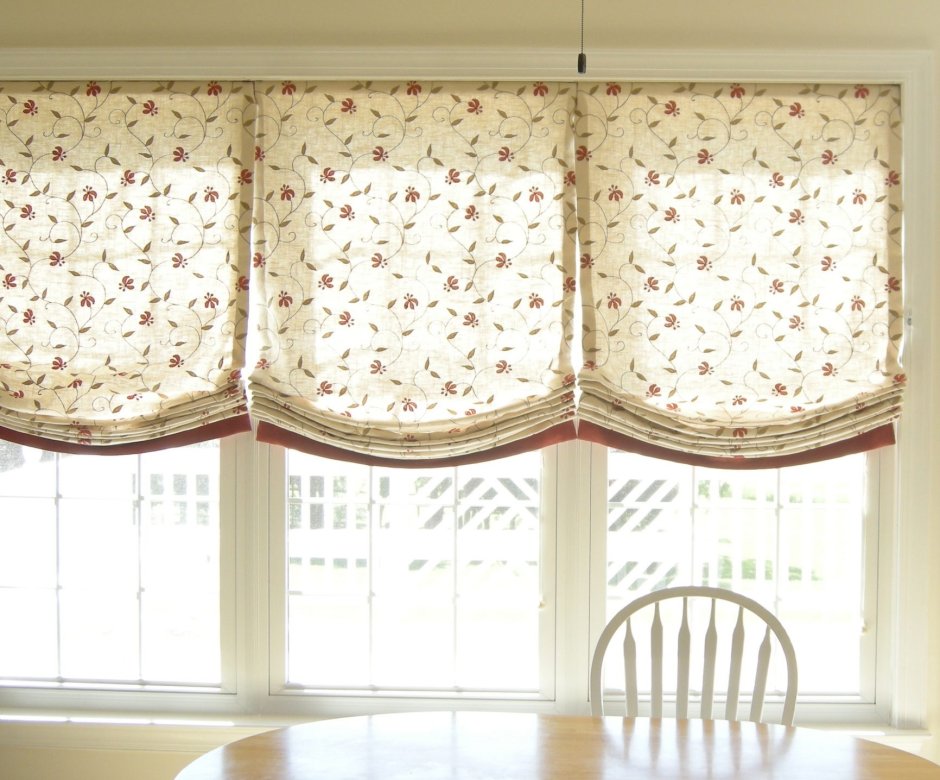 Мягкие римские шторы
