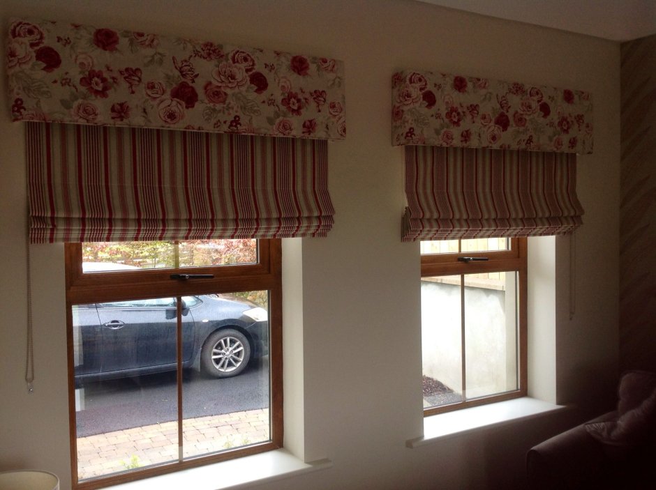 Римская штора с бандо