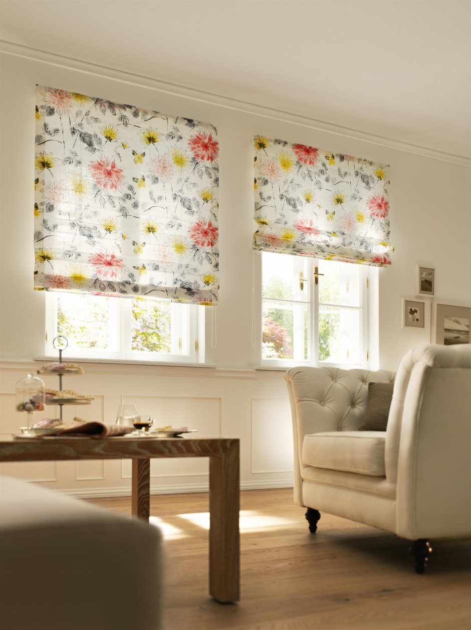 Римские шторы пэчворк