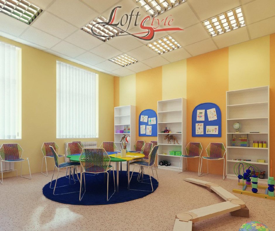 Мебель для детских центров