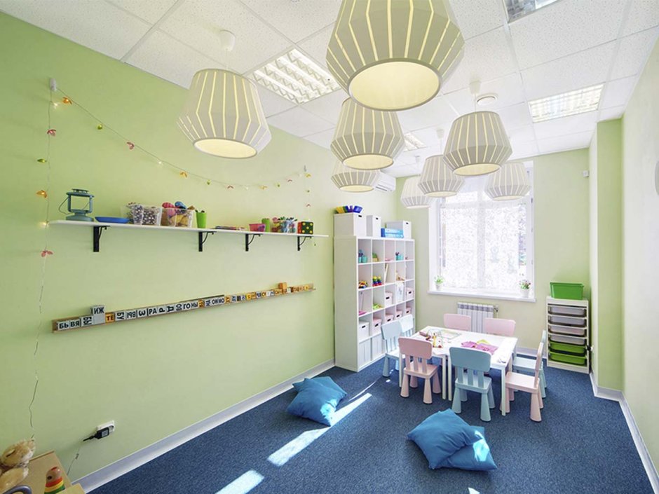 Интерьер детского развивающего центра