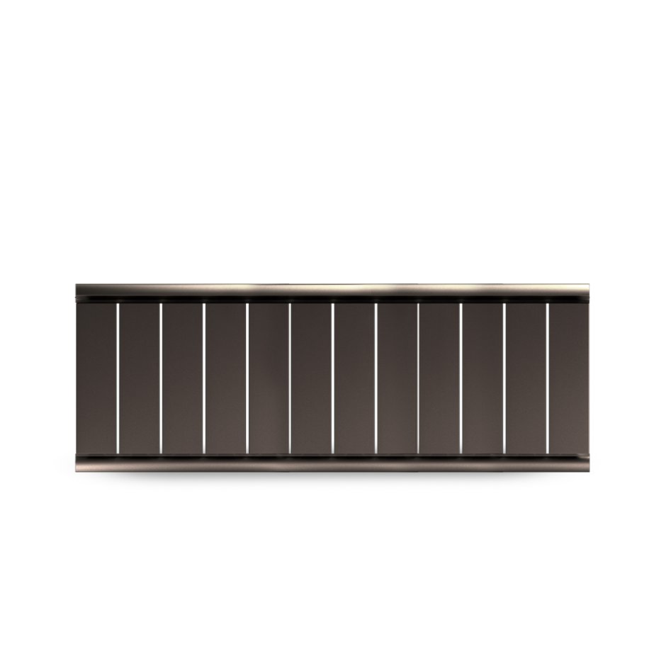 Радиатор отопления алюминиевый Silver в-500-12,