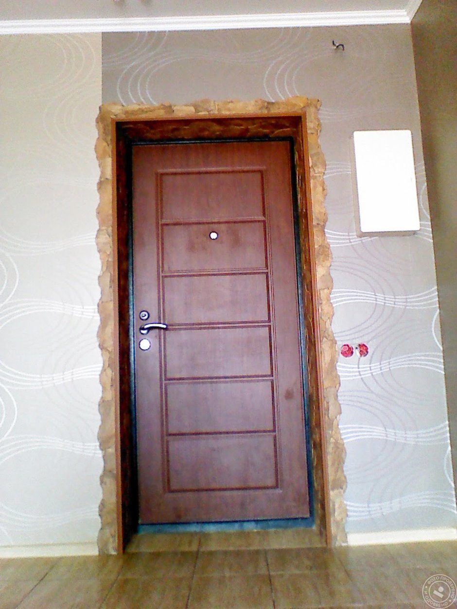 Отделка входного проема