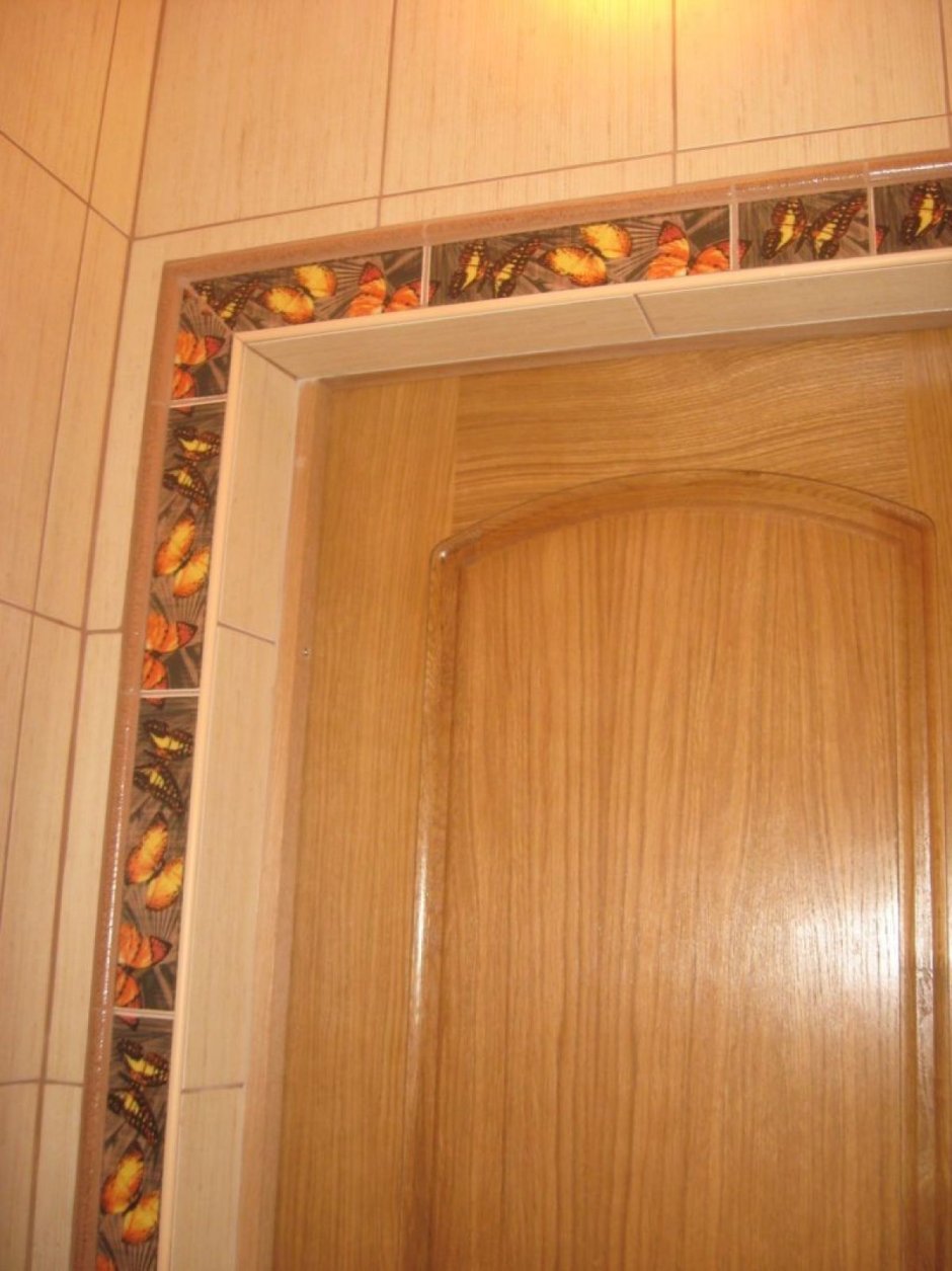 Отделка дверных откосов