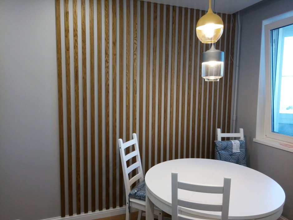 Реечная стена