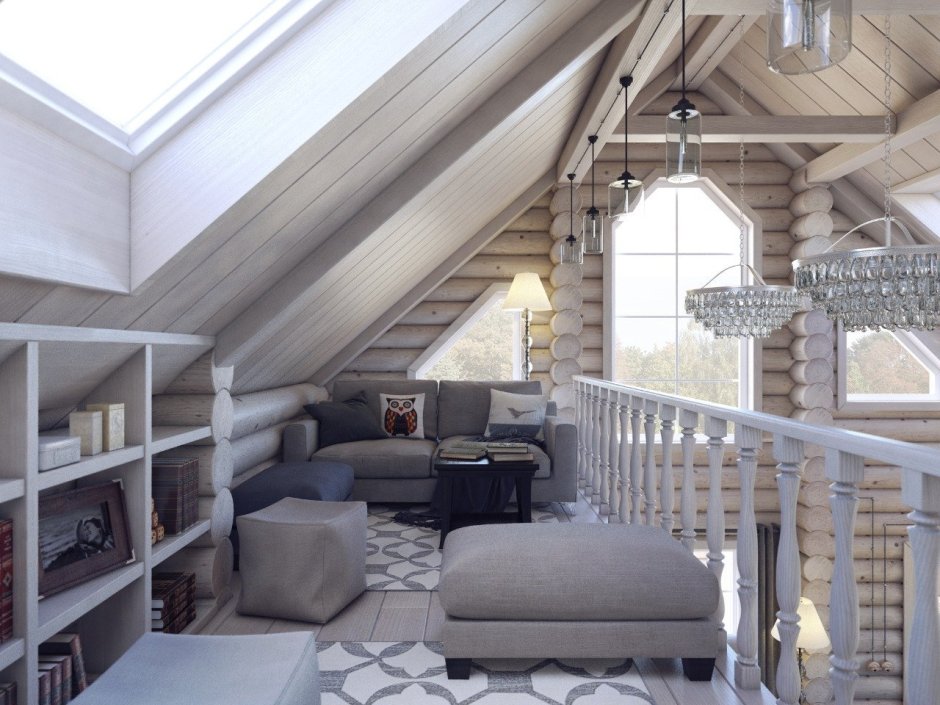 Маленький дом со вторым светом