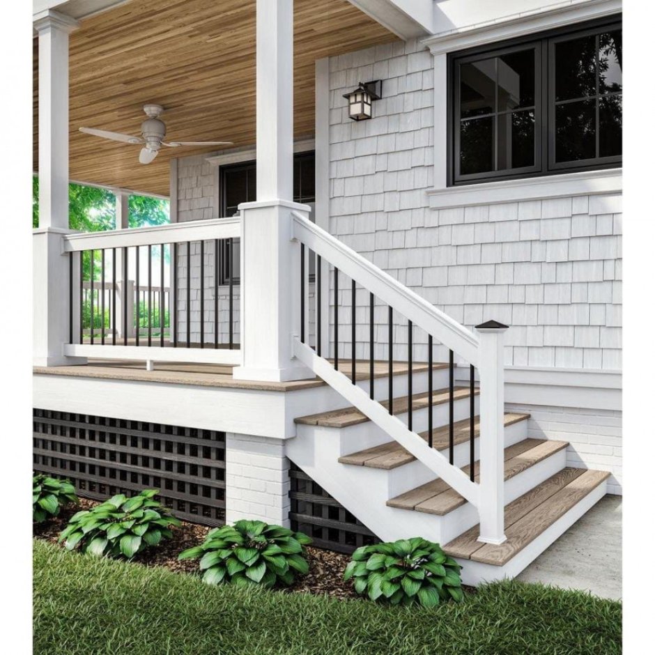 Лестница на террасу