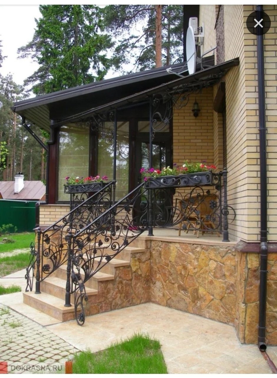 Крыльцо для частного дома