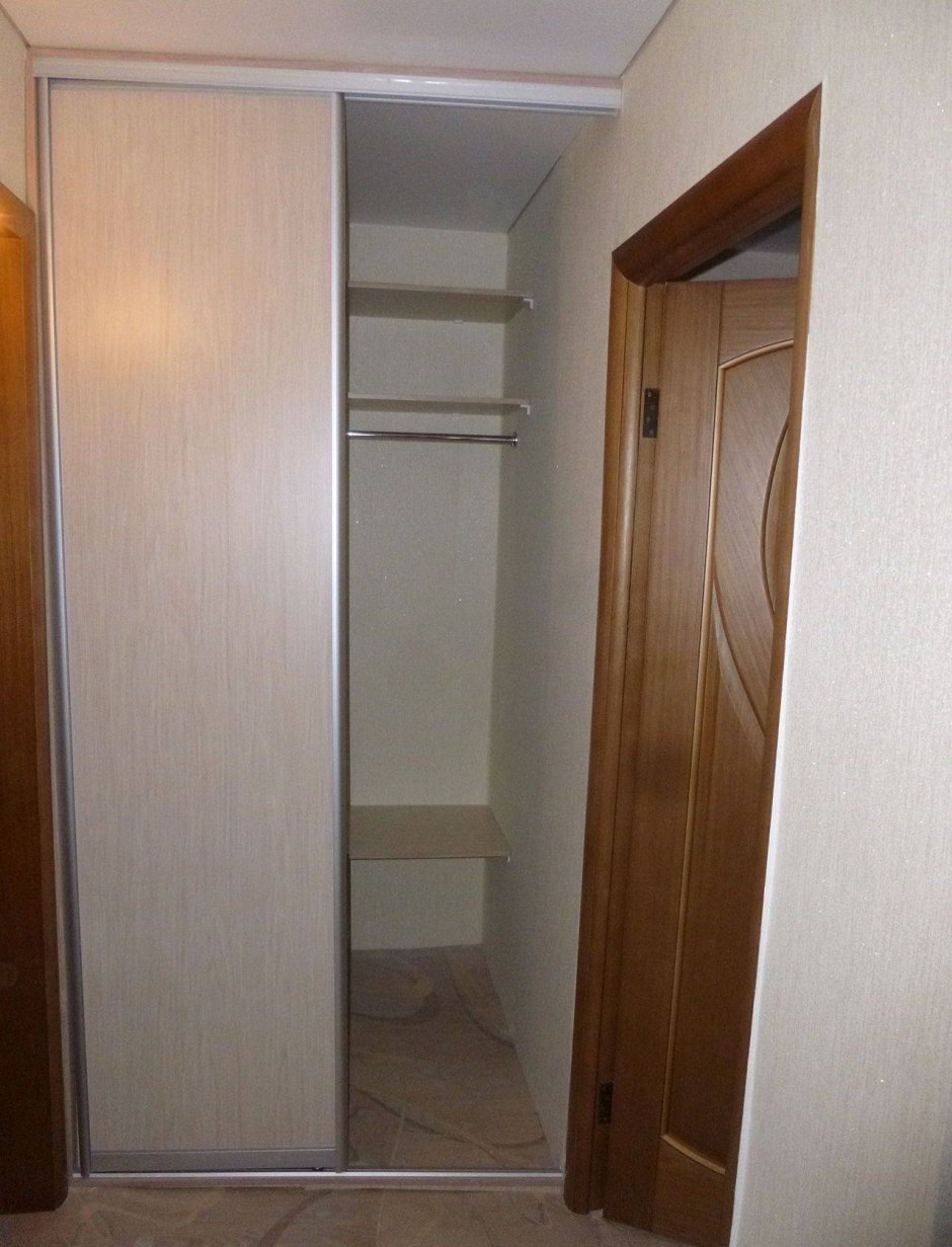 Гардеробная в тещиной комнате