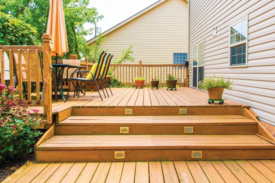 Деревянная терраса