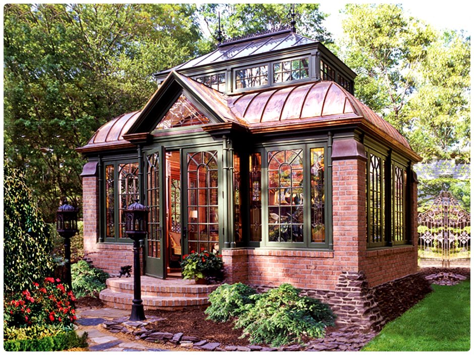 Ротонда павильон Викторианский стиль