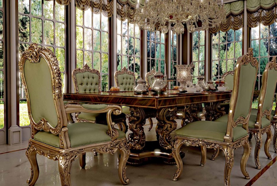 Столы и стулья в стиле Барокко