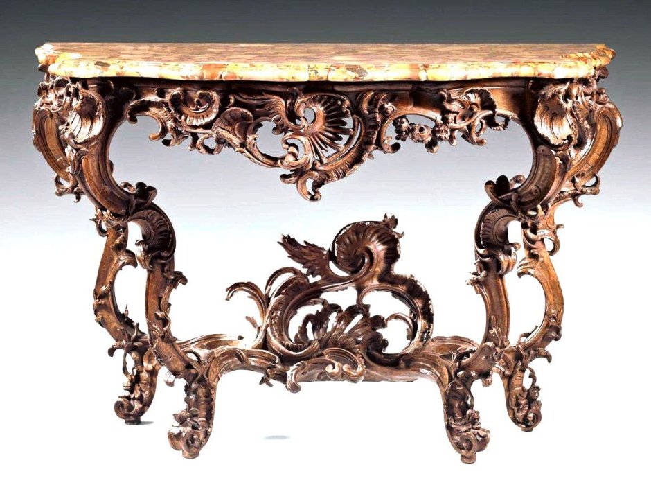 Стол ножки из металла в стиле Барокко