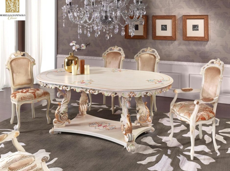 Столы и стулья в стиле Барокко