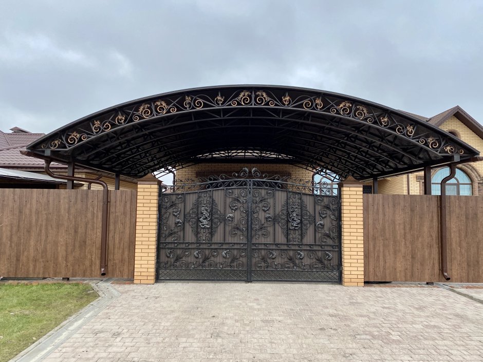 Николица ворота кованые Белгород