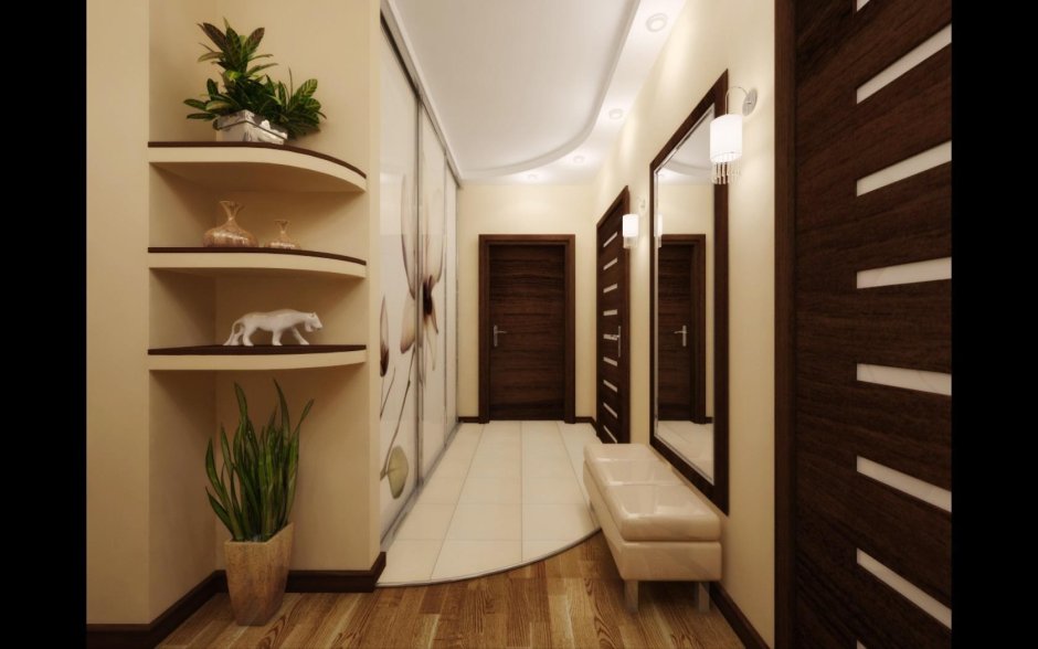 Коридор в панельной девятиэтажке