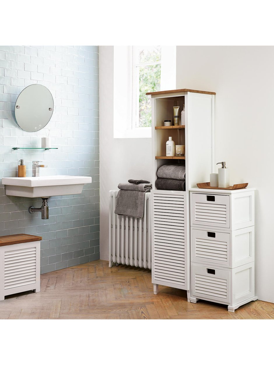 Тумба в ванную в скандинавском стиле