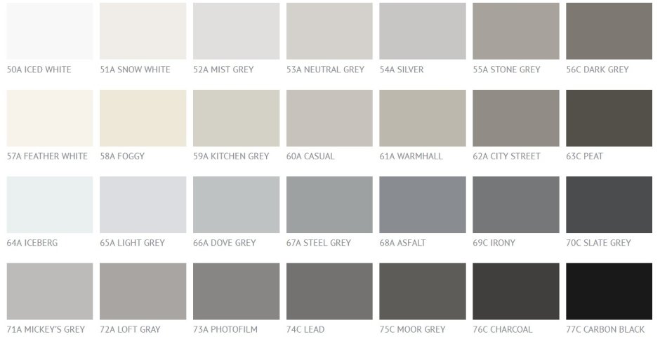 Краска Olsta 52a Mist Grey