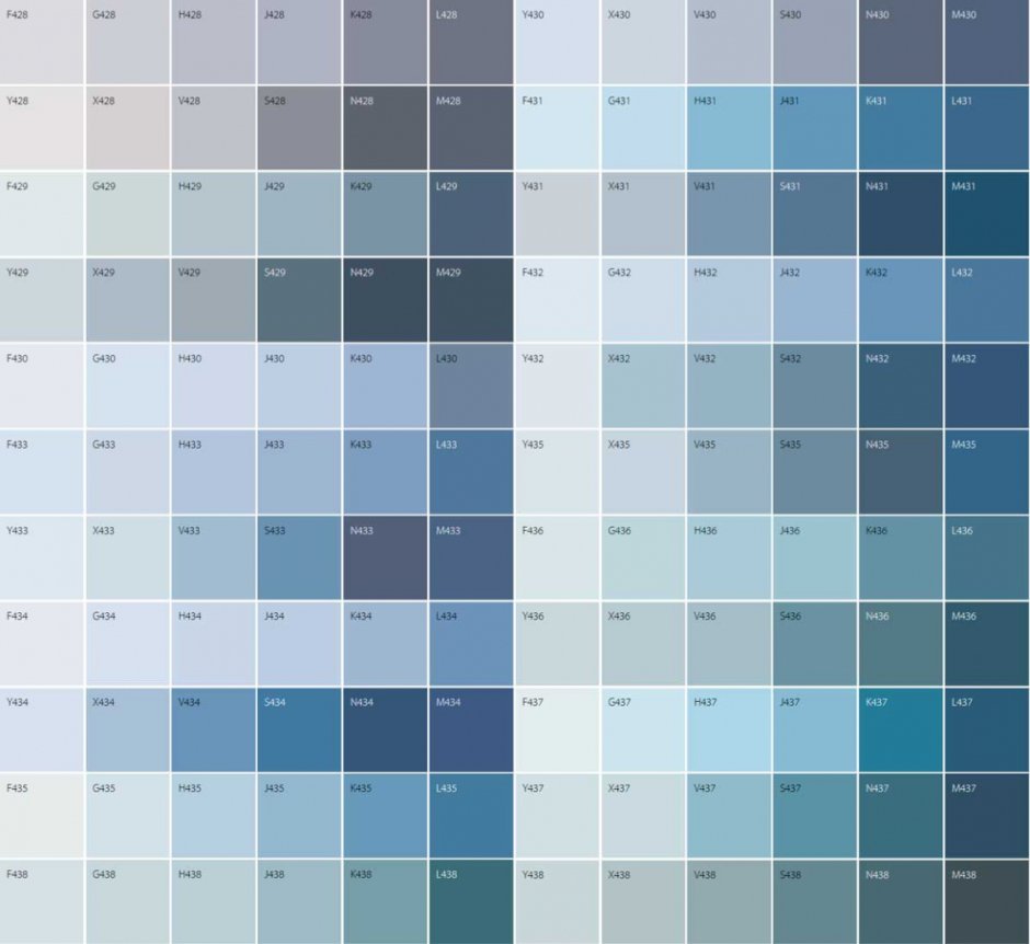 Палитра Тиккурила симфония серый