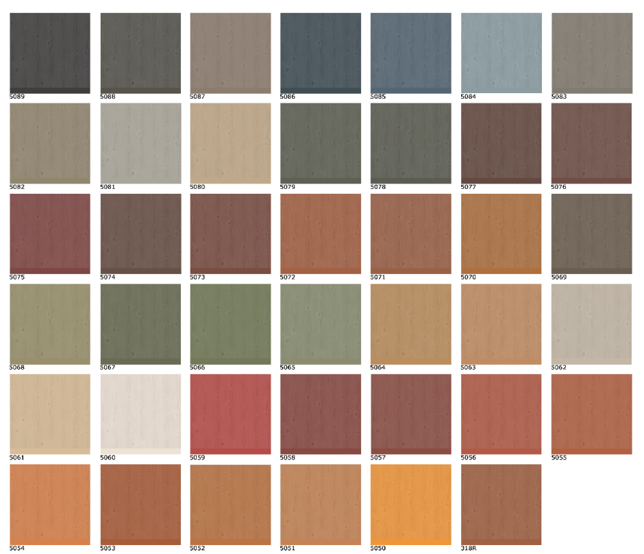 Tikkurila Valtti Color палитра цветов