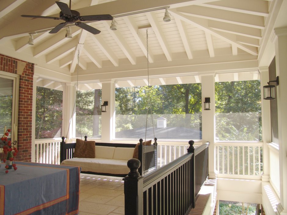 Потолок на террасе