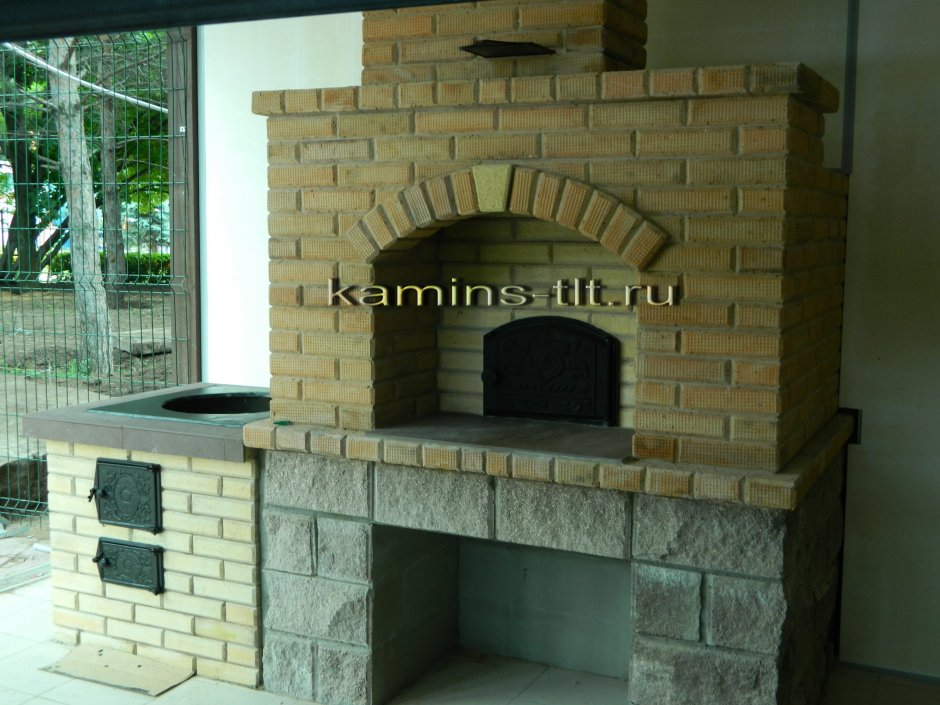 Печка барбекю с на двоих