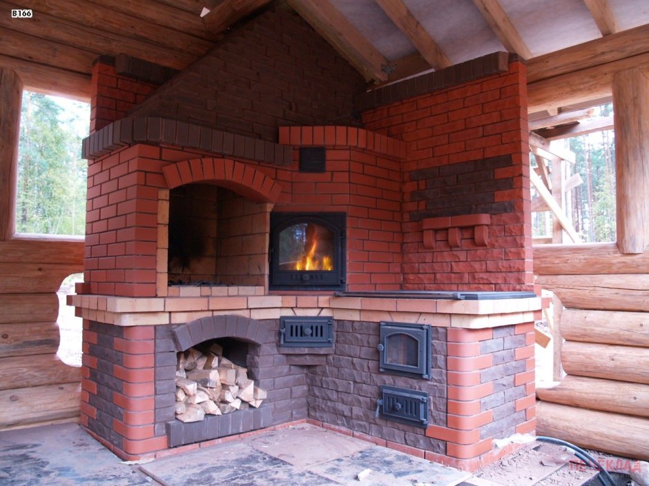 Печные комплексы барбекю