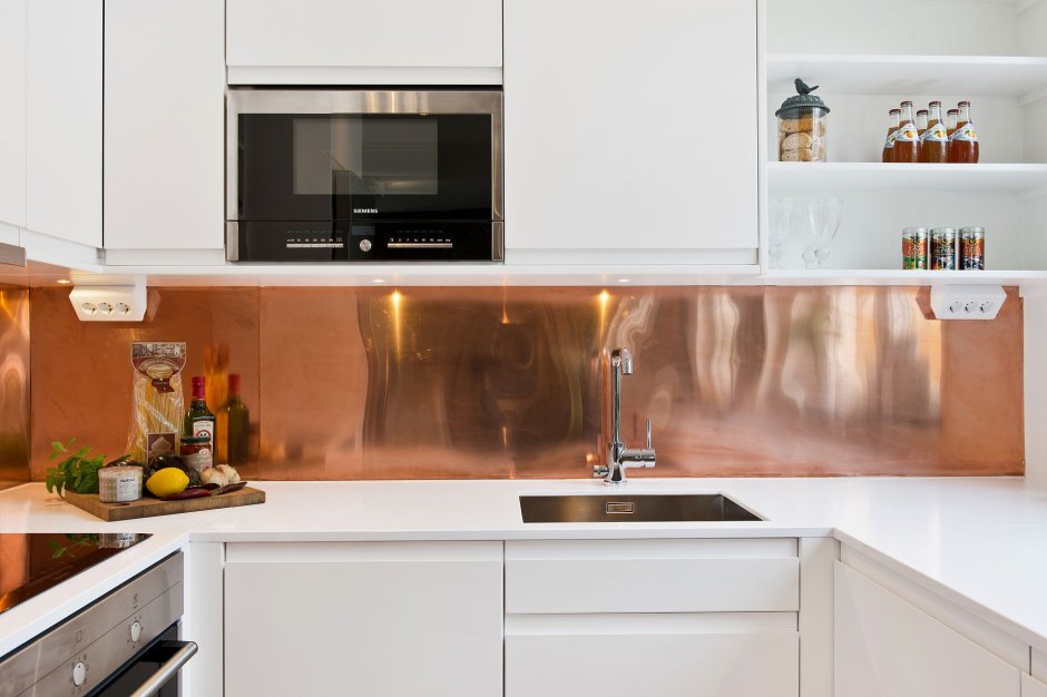 Кухонный фартук из меди