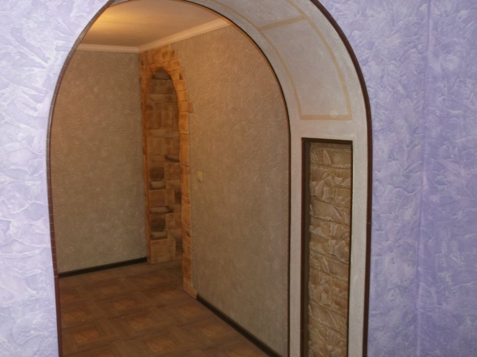 Декоративная штукатурка арка
