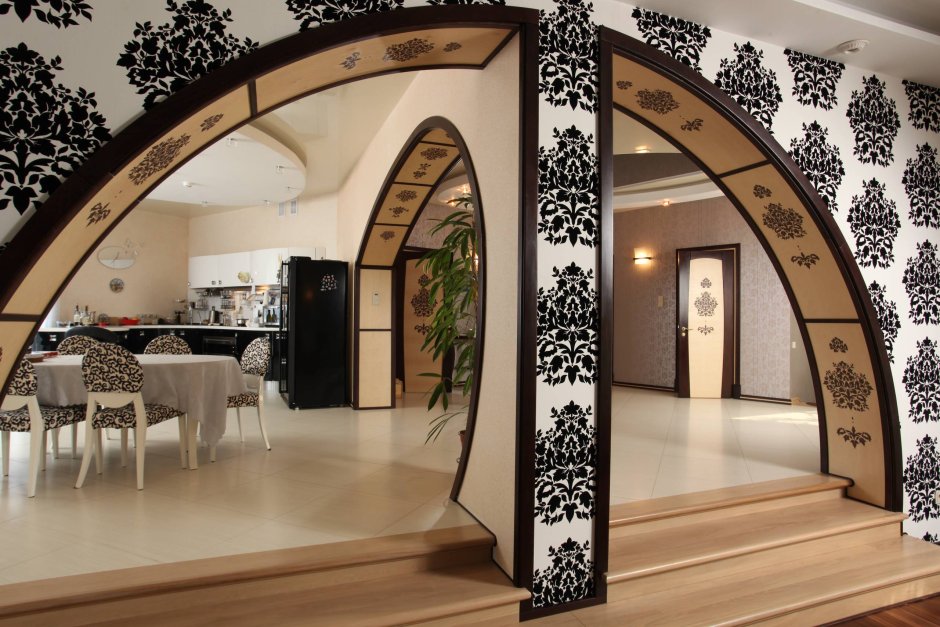 Декорирование арки