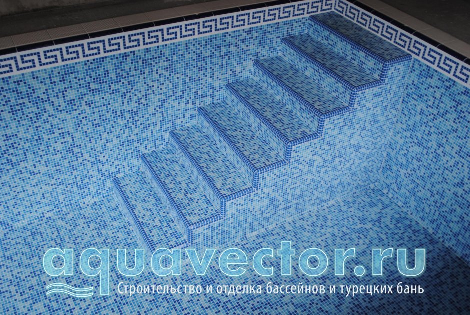 Высота ступеней в бассейне