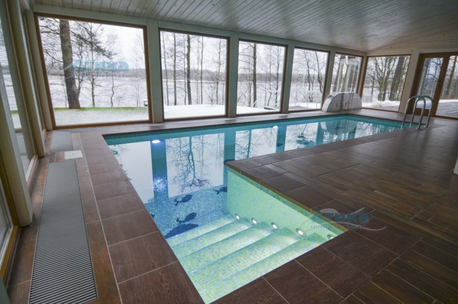 Бассейн под ключ в частном доме