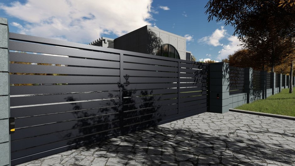 Красивый забор