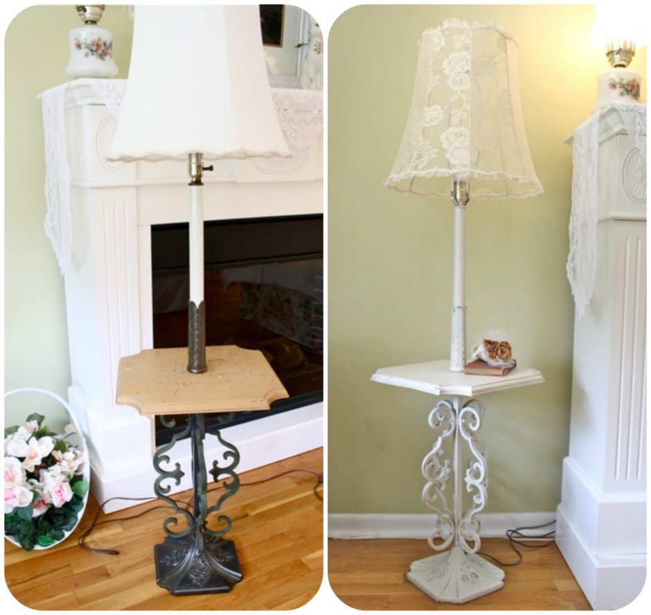 Переделка торшера