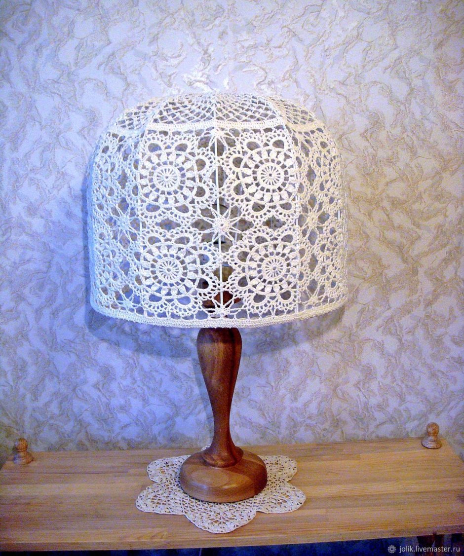 Кружевной абажур