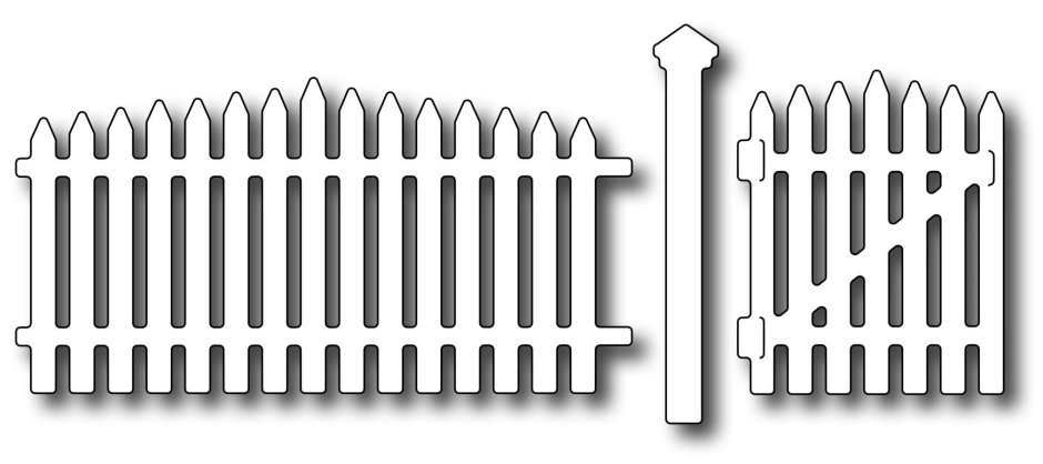 Забор трафарет