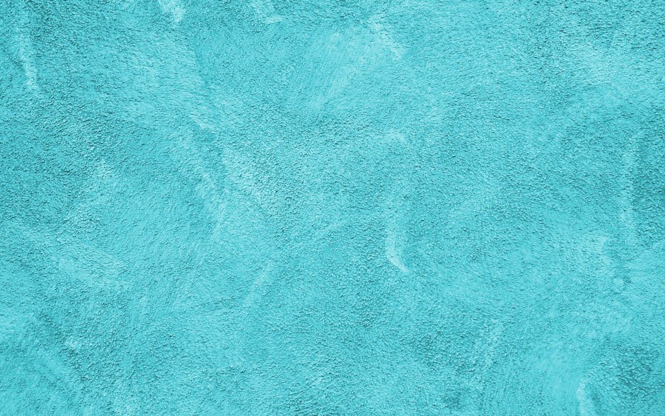 Голубая штукатурка