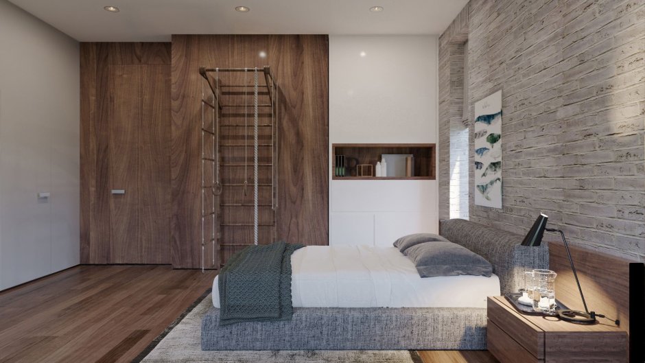 Комната для мальчиков подростков в современном стиле