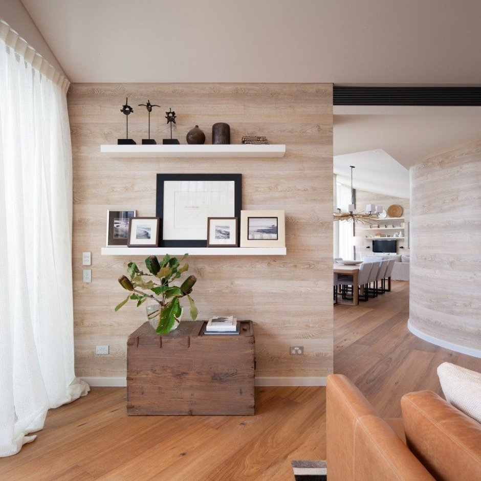 Ламинат на стену