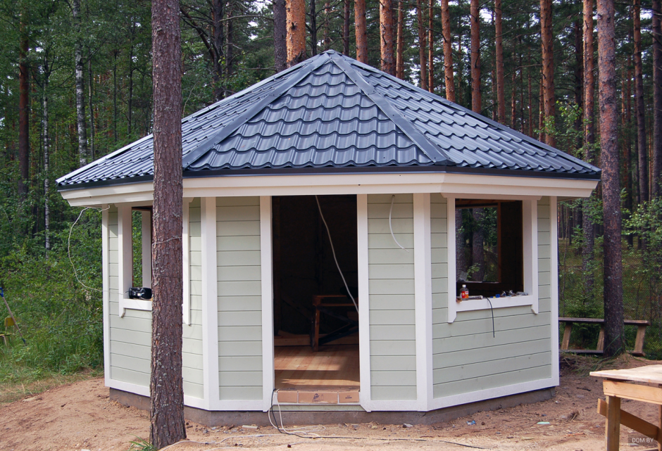 Беседка из сайдинга