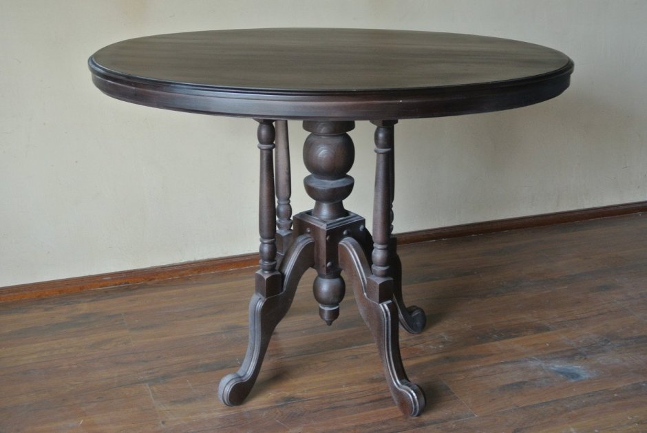 Журнальный столик STS-классика круглый