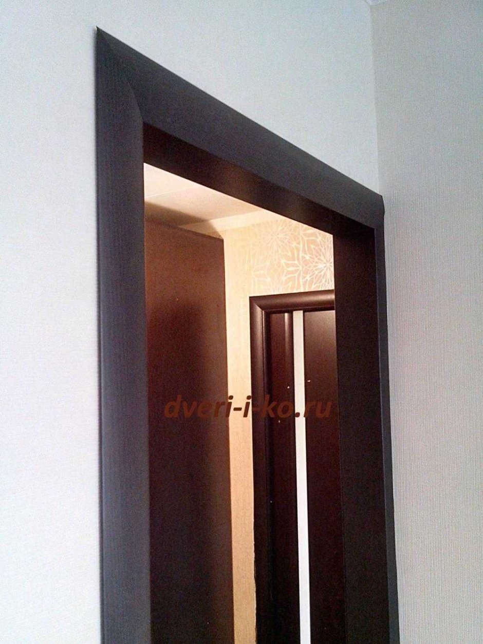 Обрамление проема доборами