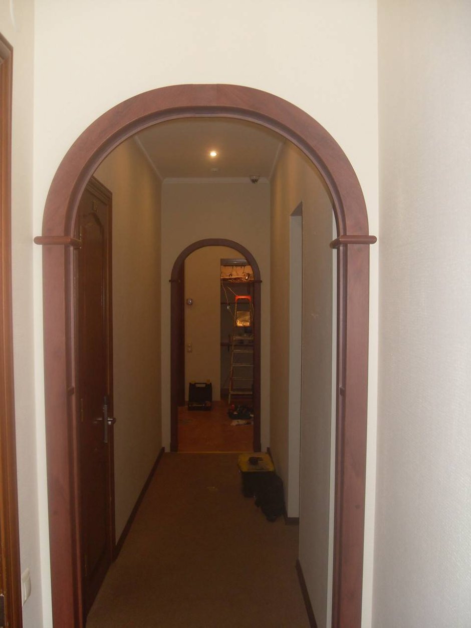 Отделка арки