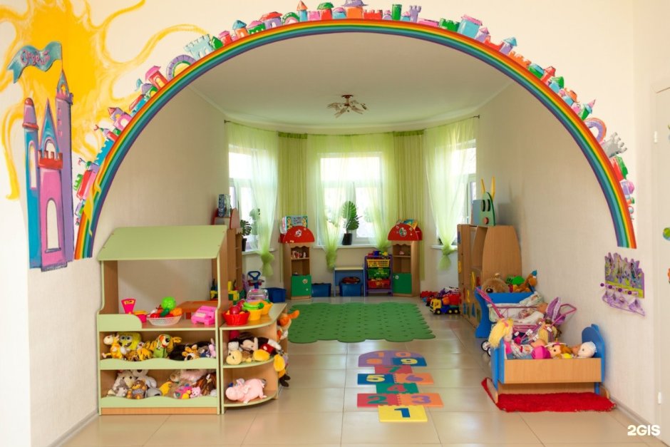 Красивый детский сад