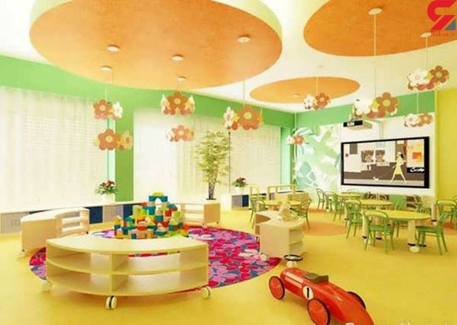 Интерьер помещений детского сада