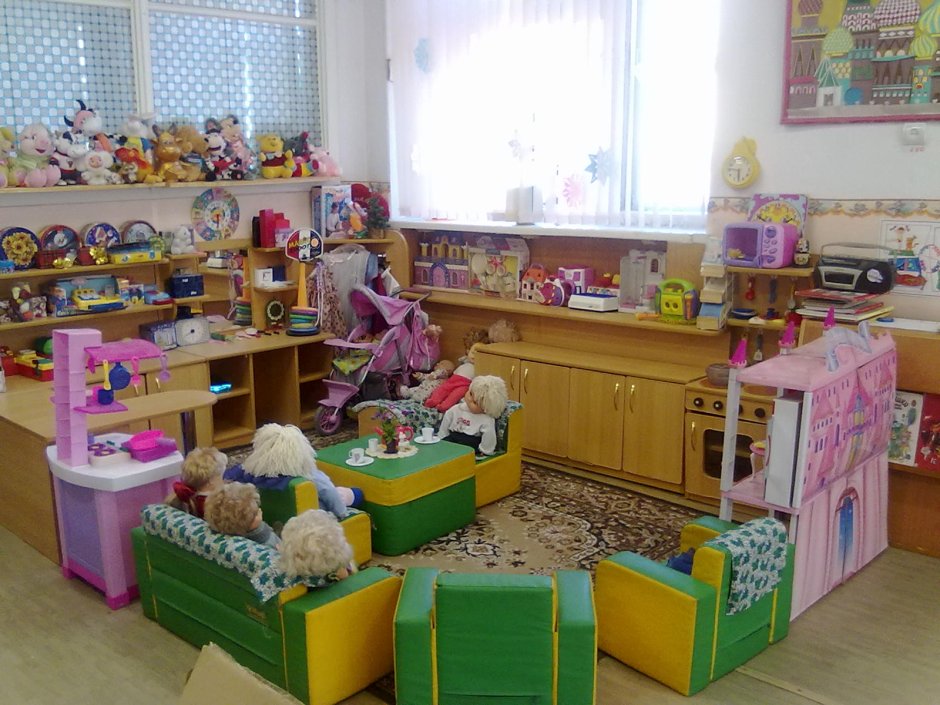 Игровая зона в садике