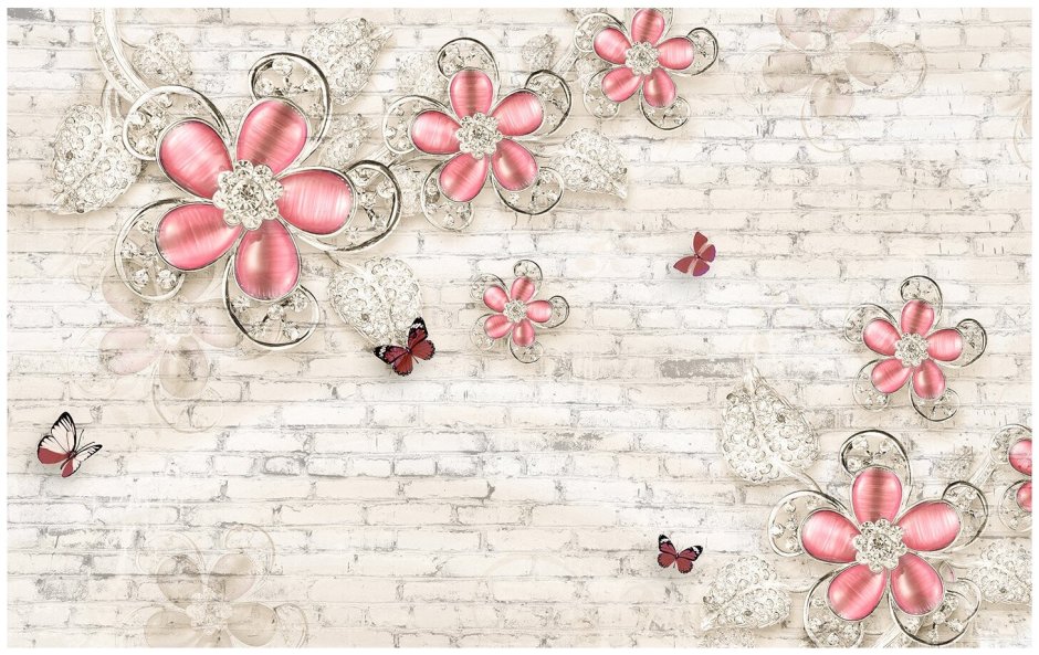 Фотообои 3д кирпичная стена