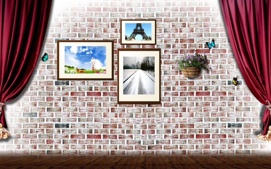 Красивая стена