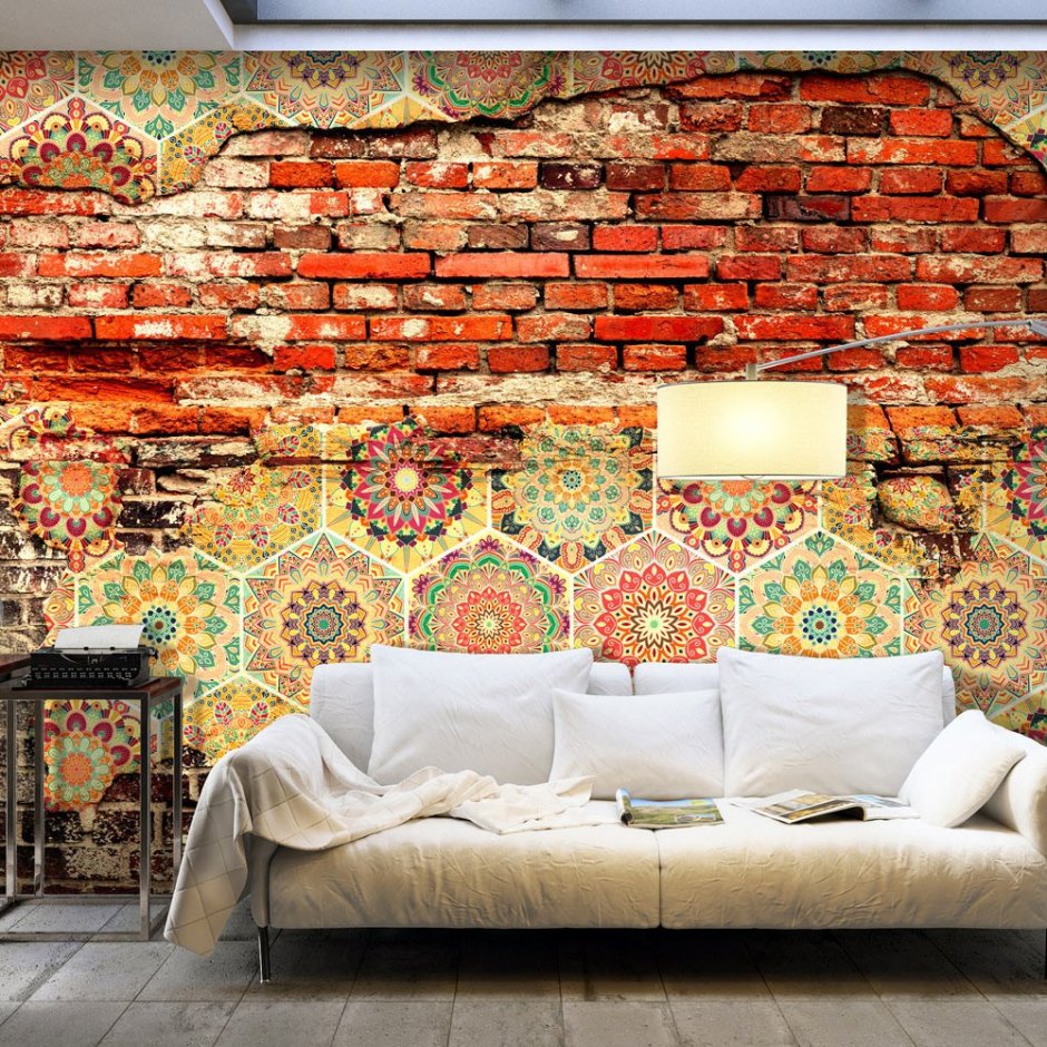 Роспись стен в стиле лофт