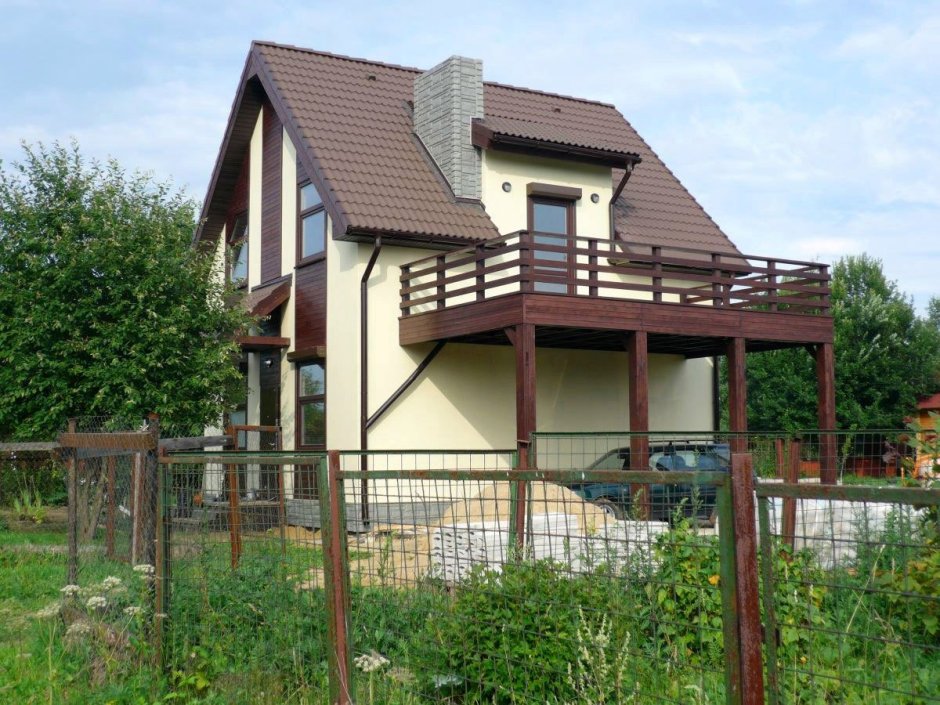 Балкон на даче